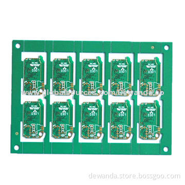 Double-sided PCB with impedance control